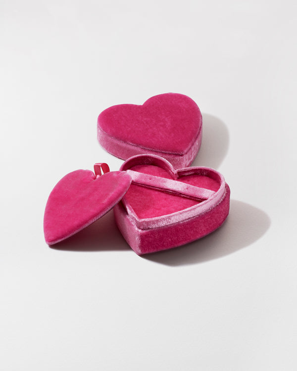 Roxanne First Tourmaline & Garnet Total Stud Double Heart Earring