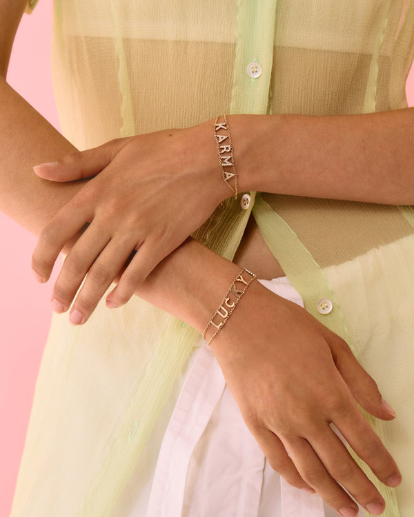 Roxanne First Tsavorite 'Lucky' Say Something Bracelet