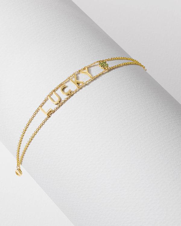 Roxanne First Tsavorite 'Lucky' Say Something Bracelet