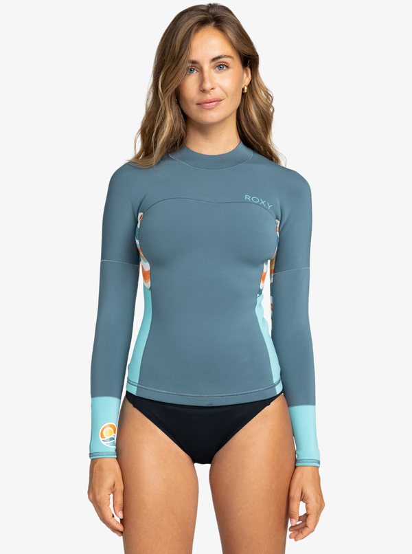 roxy 1MM Swell Series Longsleeve Wetsuit Top