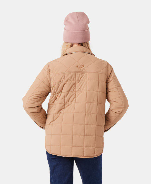 Roxy Alpine Quilted Shacket