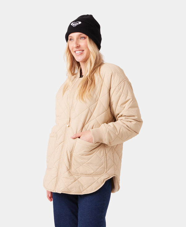 Roxy Aurora Quilted Bomber