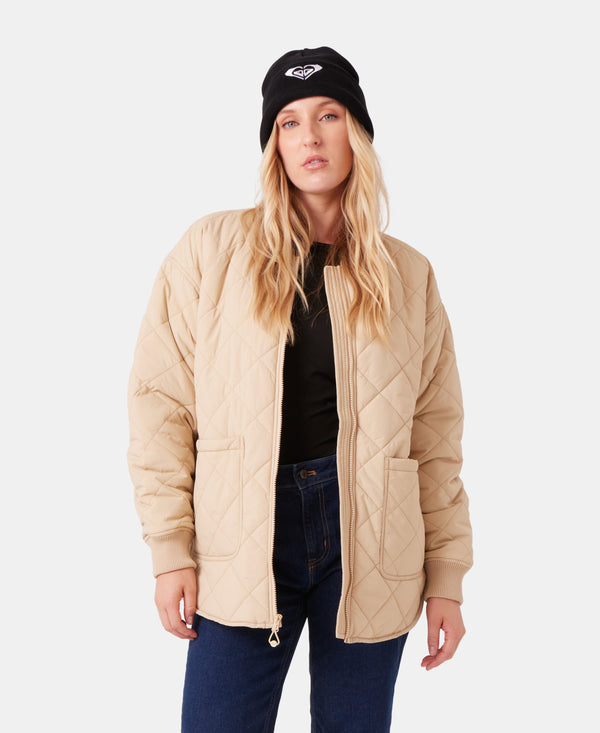 Roxy Aurora Quilted Bomber
