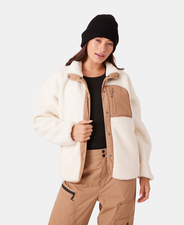 Roxy Axel Bonded Sherpa Jacket