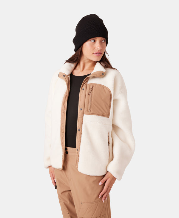 Roxy Axel Bonded Sherpa Jacket