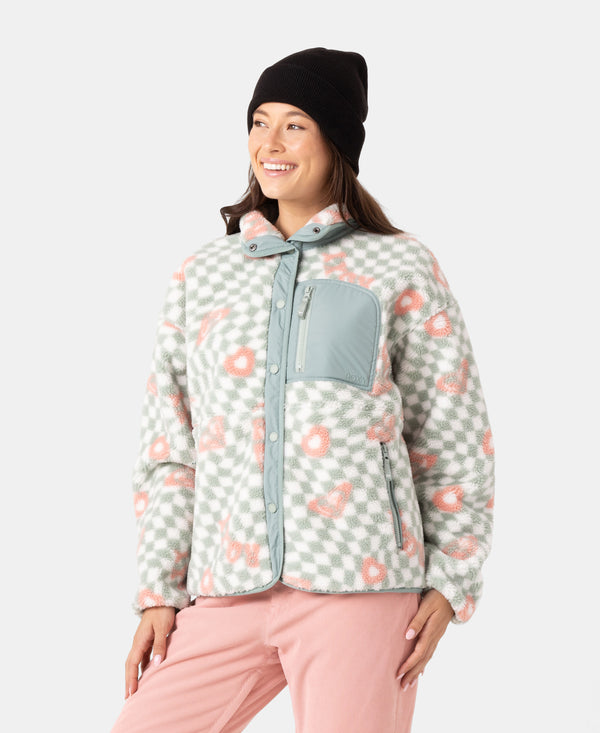 Roxy Axel Bonded Sherpa Jacket