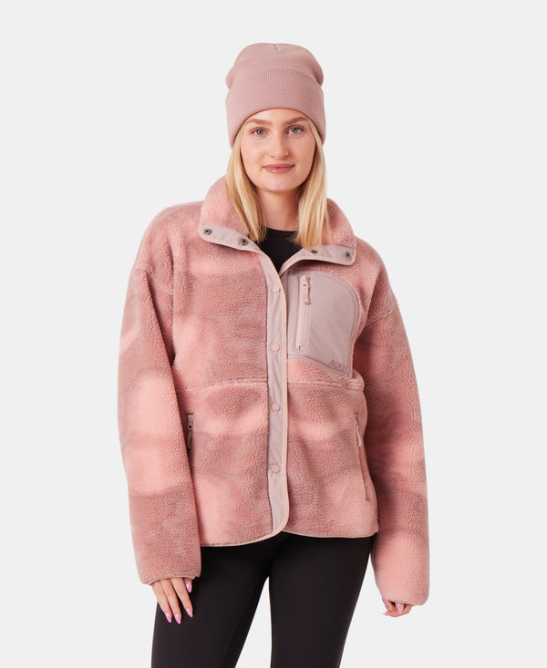 roxy Axel Bonded Sherpa Jacket