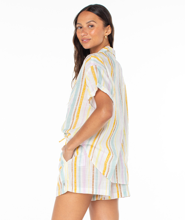 Roxy Beach Nostalgia Button Up