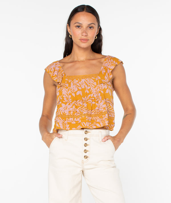 roxy Coastal Rays Top