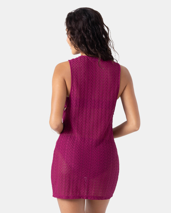 Roxy Crochet Cover Up Dress