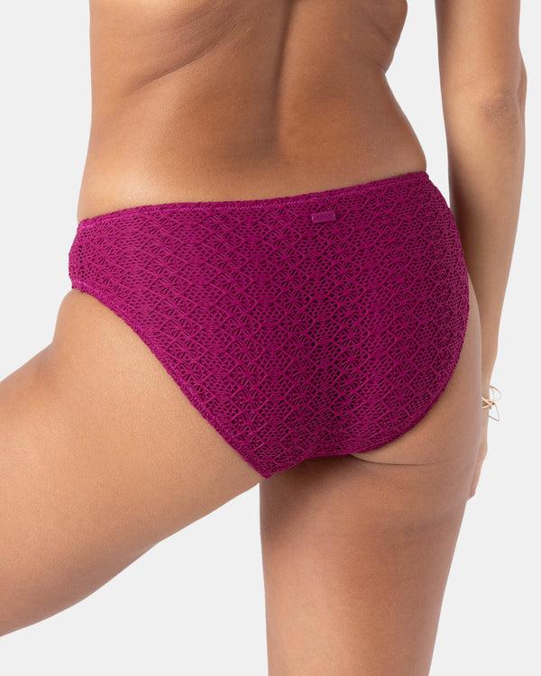Roxy Crochet Hipster Full Bikini Bottom