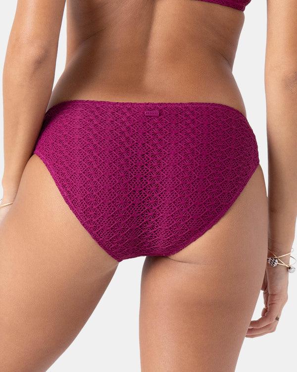 Roxy Crochet Hipster Full Bikini Bottom