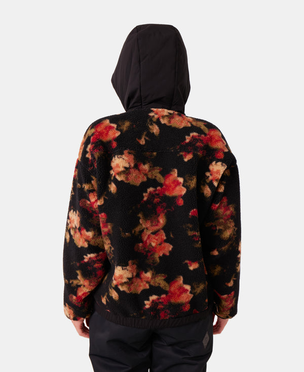 Roxy Everest Hooded Sherpa Jacket
