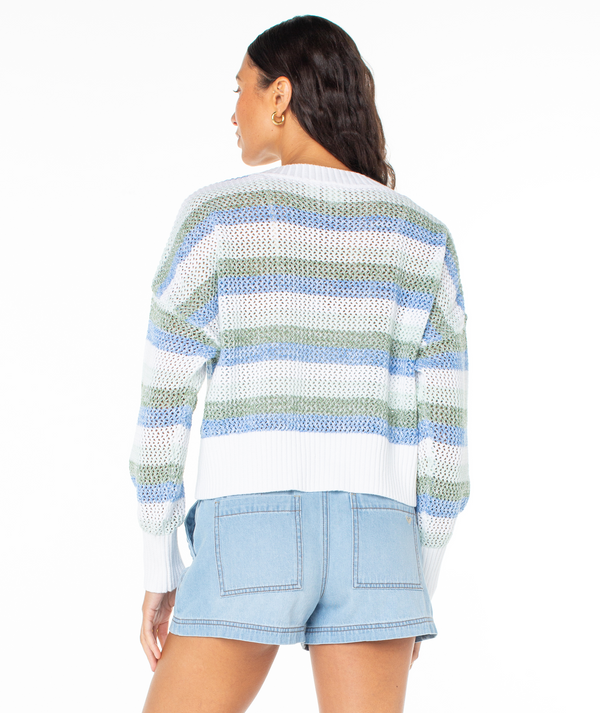 Roxy Frankie Stripe Sweater