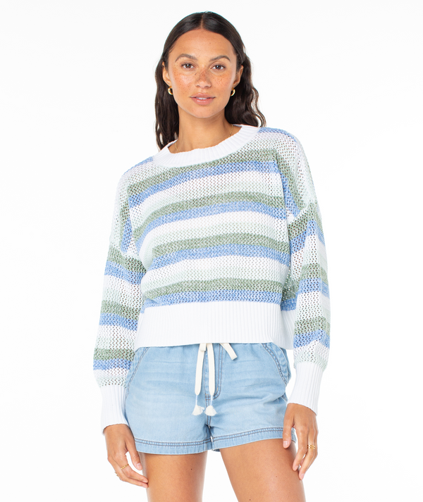 roxy Frankie Stripe Sweater