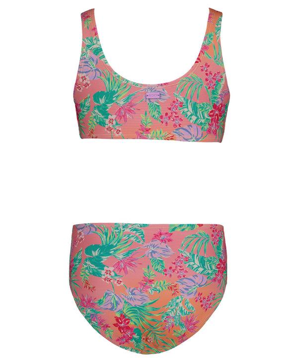 Roxy Girls' Coastal Breeze Bikini Set