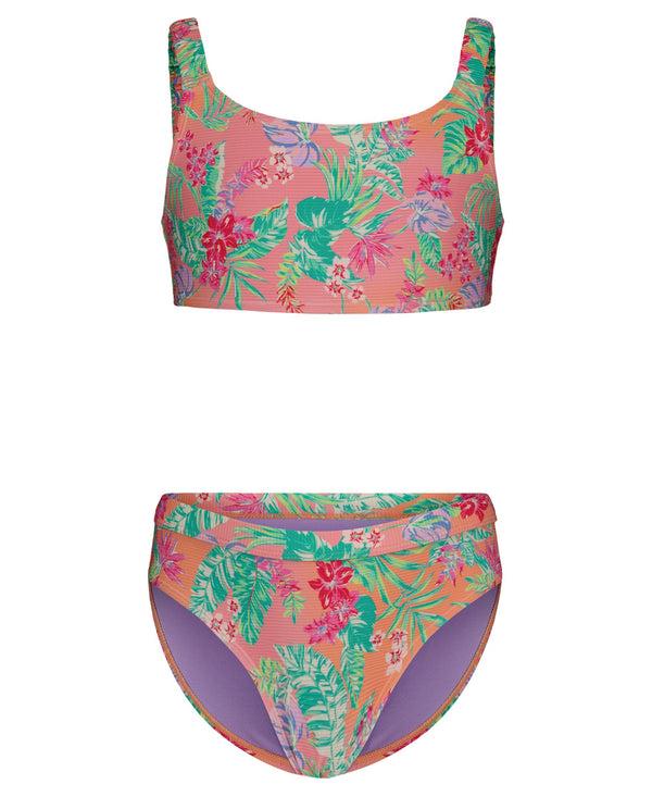 roxy Girls' Coastal Breeze Bikini Set