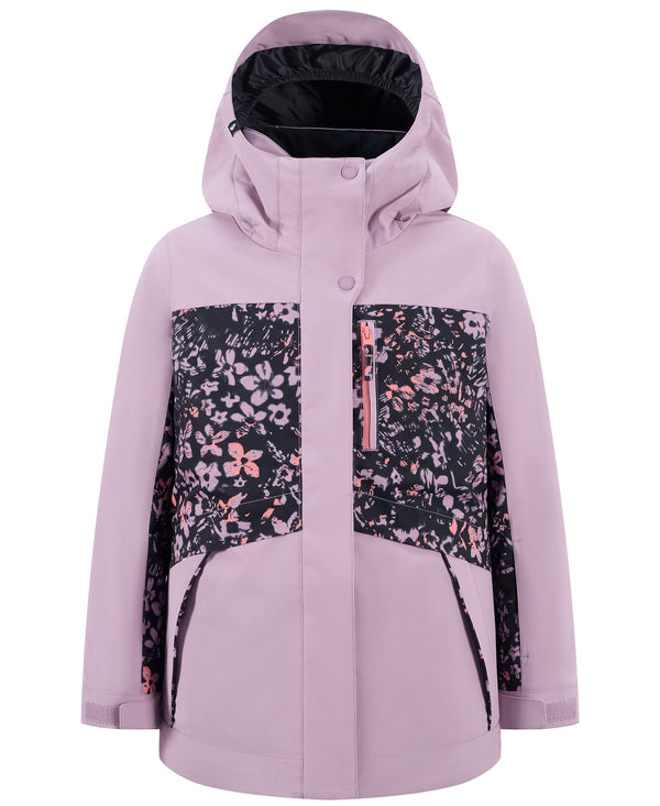 roxy Girls' Roxy Floral Block Parka