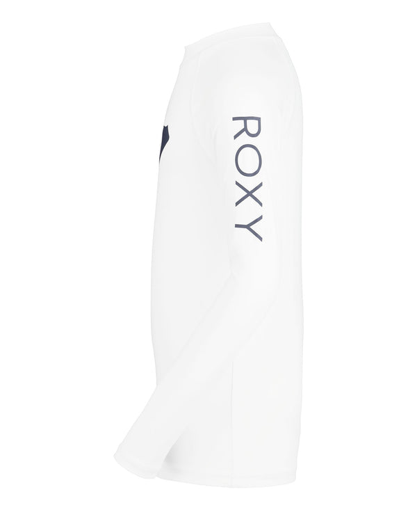 roxy Girls' Whole Hearted Long Sleeve Rashguard