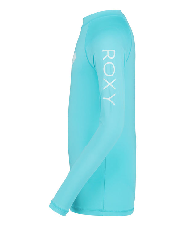 Roxy Girls' Whole Hearted Long Sleeve Rashguard