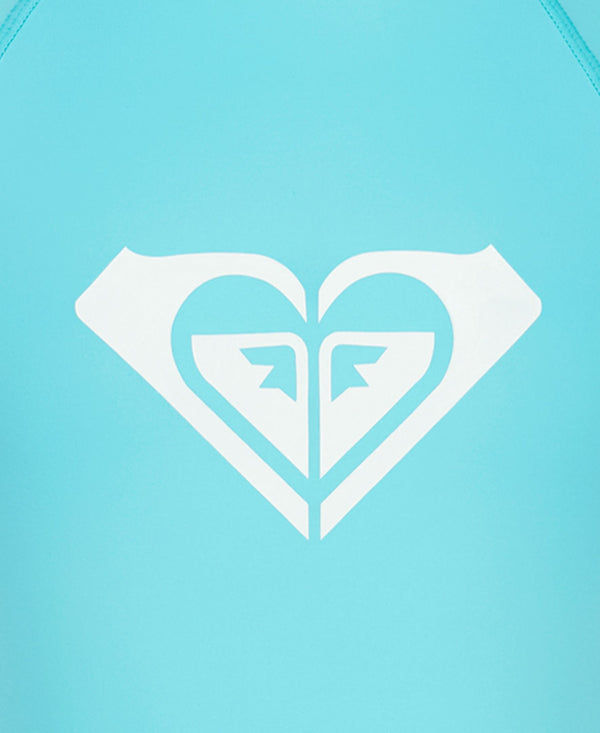 Roxy Girls' Whole Hearted Long Sleeve Rashguard