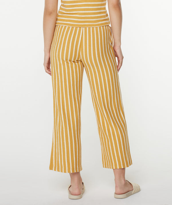 Roxy Java Stripe Cropped Pant