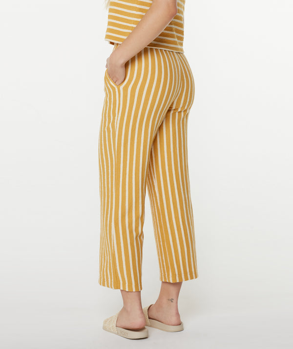 Roxy Java Stripe Cropped Pant