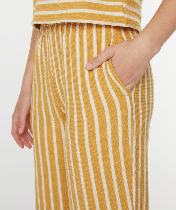 Roxy Java Stripe Cropped Pant