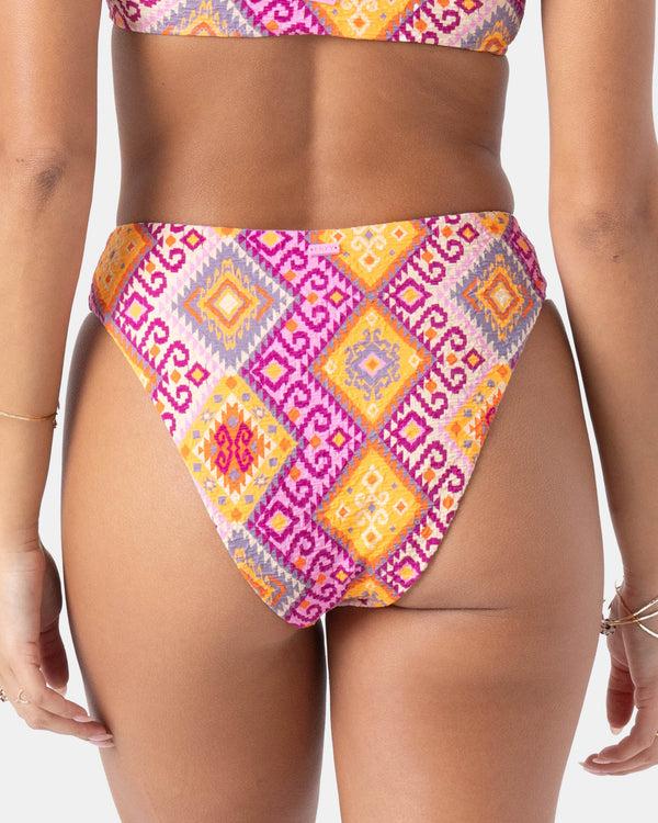 Roxy La Palma Midrise High Leg Bikini Bottom