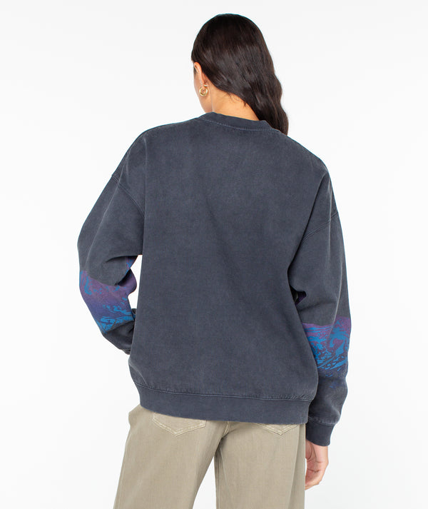 Roxy Lineup Oversized Crewneck