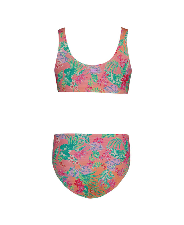 Roxy Little Girls' Coastal Breeze Bikini Set