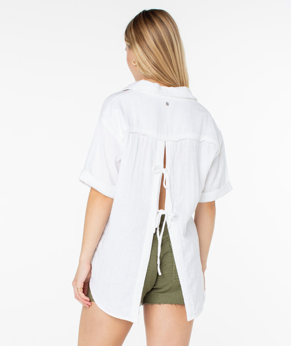 Roxy Maile Tie Shirt