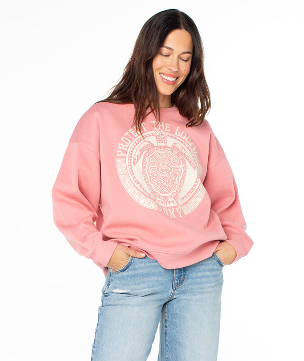 Roxy Morning Hike Crewneck
