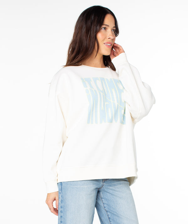 Roxy Morning Hike Crewneck