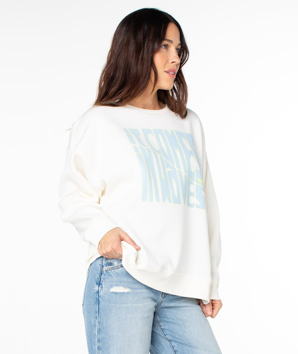 Roxy Morning Hike Crewneck