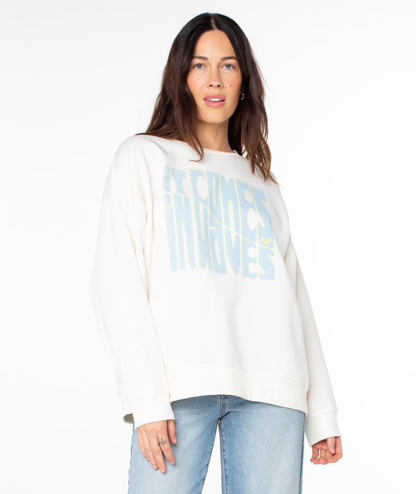 roxy Morning Hike Crewneck