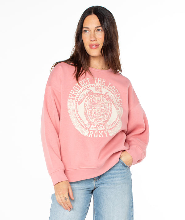 roxy Morning Hike Crewneck