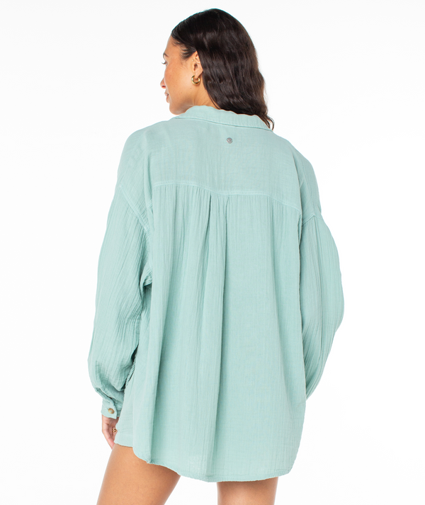 Roxy Morning Time Button Up