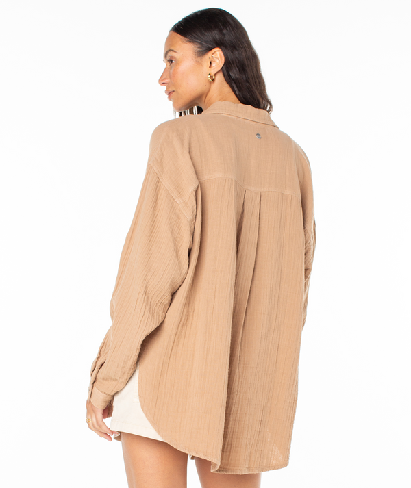 Roxy Morning Time Button Up