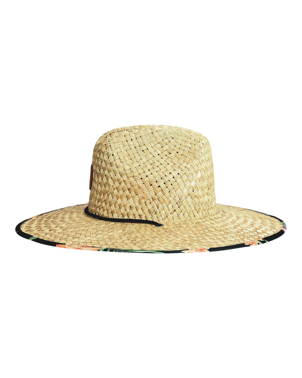 Roxy Pina To My Colada Straw Panama Hat