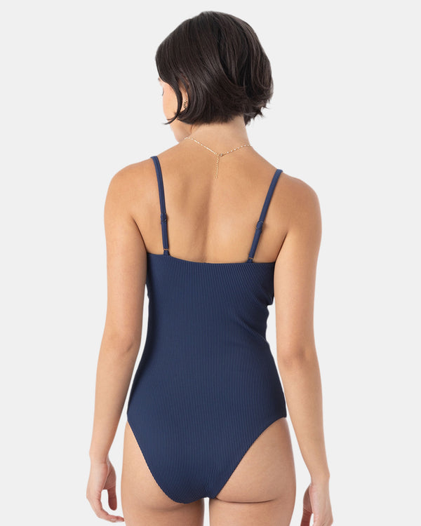 Roxy Rib Roxy Love Bandeau One Piece Swimsuit