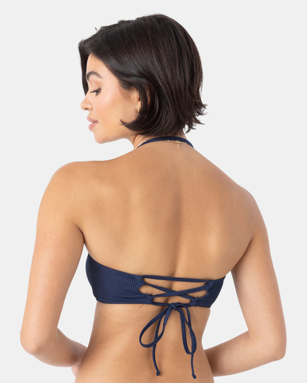 Roxy Rib Roxy Love Lace Bandeau Bikini Top