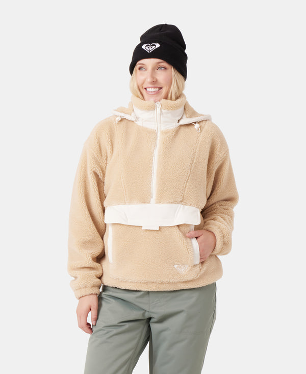 Roxy Rita Half Zip Sherpa Anorak