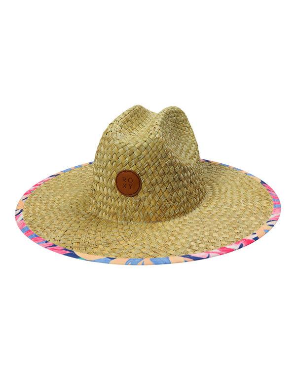 Roxy Roxy Girls Pina To My Colada Straw Panama Hat