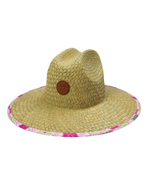 Roxy Roxy Girls Pina To My Colada Straw Panama Hat