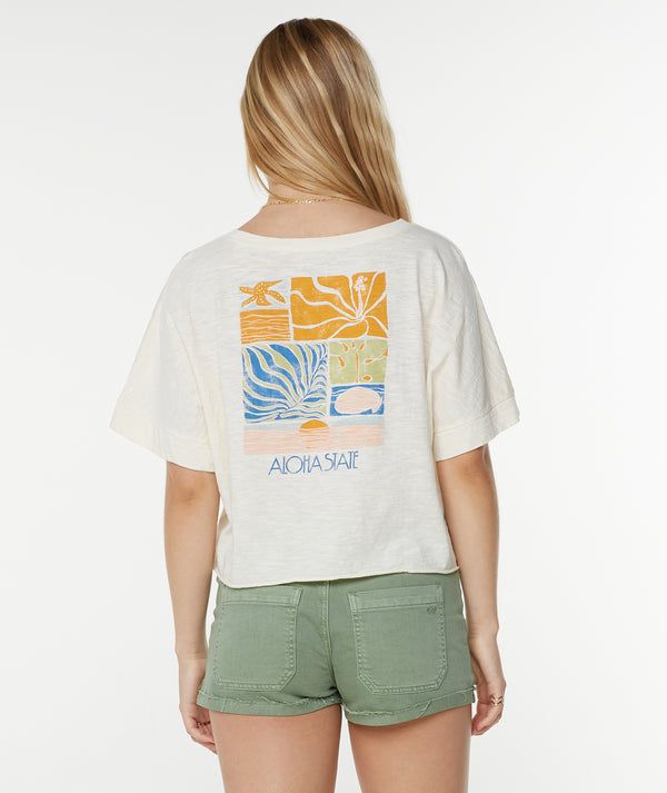 roxy Sea Glass Tee