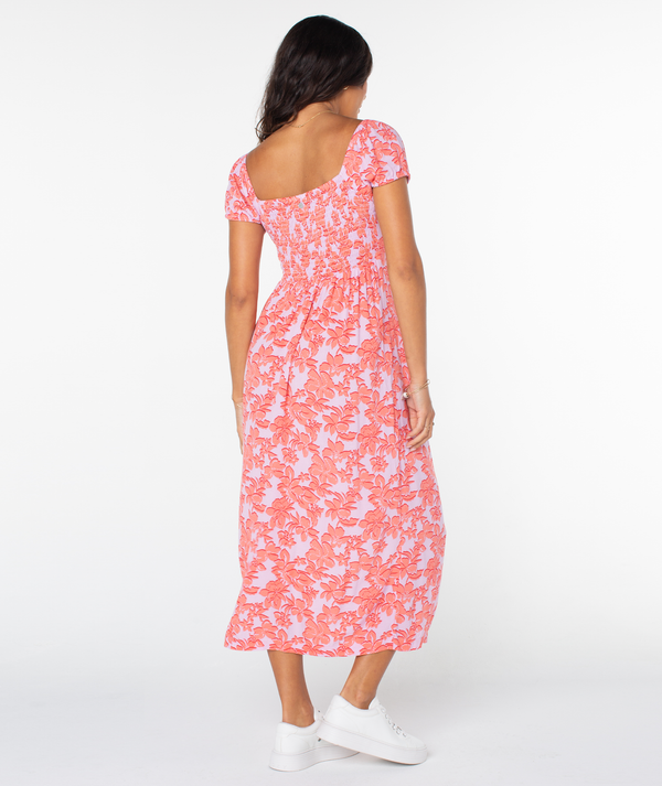 Roxy Shelley Coast Midi Dress