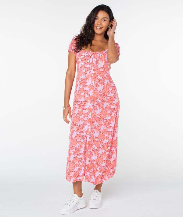 roxy Shelley Coast Midi Dress