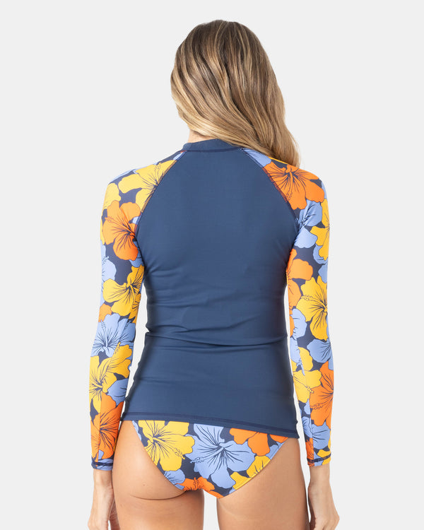 Roxy Surf Long Sleeve Raglan Rashguard
