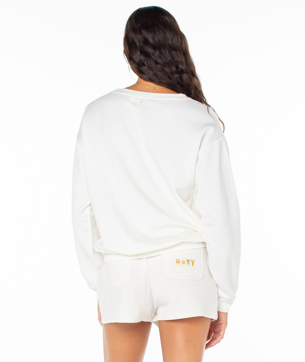 Roxy Surfing By Moonlight Crewneck
